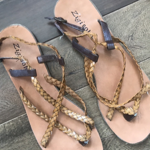 Zigi‎ Soho Braided Sandals 7.5 VGUC